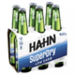 Hahn Super Dry Lager Bottles 330mL - Red Bottle