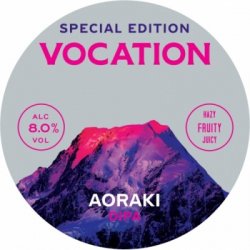 Vocation Brewery Aoraki