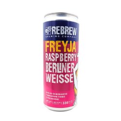 Rebrew Freyja Raspberry Berliner Weisse Rebrew Freyja Raspberry Berliner Weisse