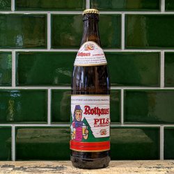 Rothaus  Pils Alkoholfrei 50cl : AF German Pilsner - Dead Time Beers