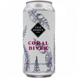 FrauGruber  Coral Diver (West Coast Style IPA) - Rebel Beer Cans