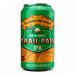 Sierra Nevada - Trail Pass - Non-Alcoholic IPA - 0.5% - 330ml Can - MK Biergarten