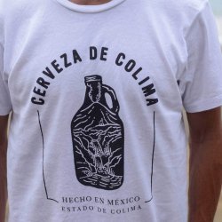 PLAYERA GROWLER (FRENTE) - Cervecería de Colima
