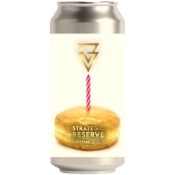 Azvex Strategic Reserve Maple Cream Donut Imperial Stout (1st Birthday Beer) 440ml (13%) - Indiebeer