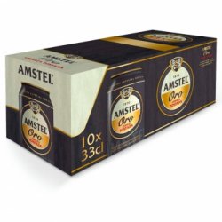 Cerveza tostada Amstel Oro pack 10 latas 33 cl. - Carrefour España