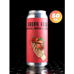 Chubby Brewing  Drupa Rosa  Sour Pêche Hibiscus Baie Rose  5,4% - Quaff Webshop