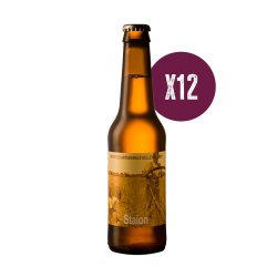 Birrificio BioNoc’ Birra Staion  bottiglia da 33cl  scatola da 12 bottiglie - Birrificio BioNoc’