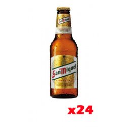 San Miguel 25cl - Cassa da 24 bot. - Bottle of Italy