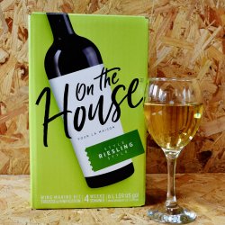 On The House - Riesling - 30 Bottle White Wine Kit - Brewbitz Homebrew Shop