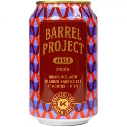 Brouwerij Kees Barrel Project 2025 Quadrupel Aged In Het Anker Barrels
