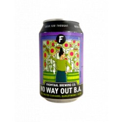Frontaal x Põhjala - No Way Out B.A. (Barleywine) 33 cl - Bieronomy