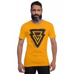 Azvex Black Spray Logo Unisex T-Shirt (Various Colours) - Azvex Brewing Company