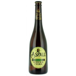 Aspalls Organic Suffolk Cider - Beers of Europe