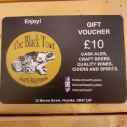 Virtual Gift Card - The Black Toad