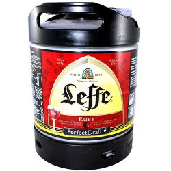 Leffe Ruby 6l PerfectDraft - Belgian Beer Traders