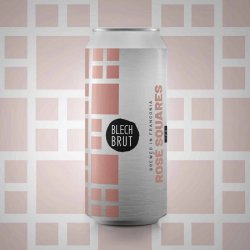 Blech Brut ROSÉ SQUARES 0,44l - Biertipp