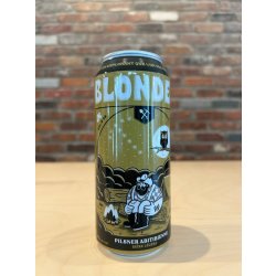 Microbrasserie Le Prospecteur. Blonde du Prospecteur - Beau Dégât