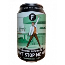 Frontaal Don’t Stop Me Now (collab Zout & Citroen) - Beer Dudes