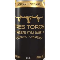 Tres Toros Mexican Style Lager 12oz 6pk Cn - Luekens Wine & Spirits