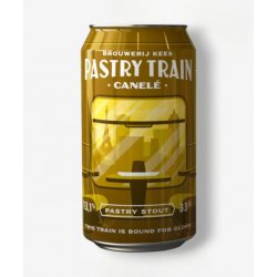 KEES PASTRY TRAIN CANELE STOUT 33CL - Simons Kaas & Noten