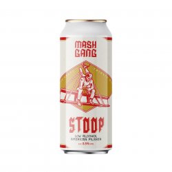 Mash Gang, Stoop, Low Alcohol Pilsner, 0.5%, 440ml - The Epicurean