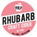 CELTIC MARCHES CIDER Pulp Rhubarb (BAG IN BOX) 4.0% CELTIC MARCHES CIDER Pulp Rhubarb (BAG IN BOX) 4.0%