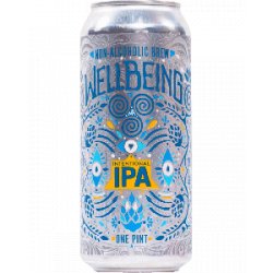 Wellbeing Brewing Co. Wellbeing Intentional IPA (Non-Alcoholic) - Half Time