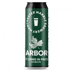 Arbor Ales  Marble - It Comes In Pints - 8% DIPA - 568ml Can - The Triangle