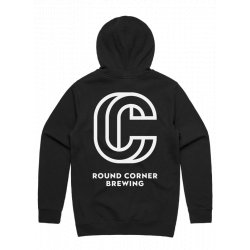 Round Corner Impossible C Hoodie - Black - Round Corner Brewing