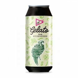 Funky Fluid - Gelato: Verde - 5.5% Cactus Kiwi & Mango Sour - 500ml Can - The Triangle