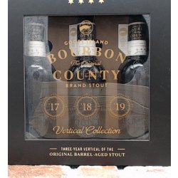 Goose Island Bourbon County Vertical Collection 2017, 2018, 2019 2017 Stout - 47.3 CL (1 pint) - House of Beers Uden