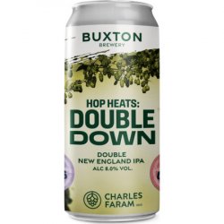 Buxton Brewery, Hop Heats: Double Down Imperial IPA, 440ml Can - The Fine Wine Company