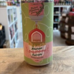 Vault City Brewing Rhubarb Drizzleberry Cupcake