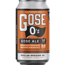 DuClaw Brewing Company Gose O's 6 pack 12 oz. Can - Petite Cellars