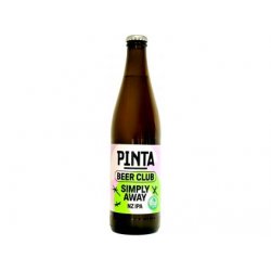 PINTA  - Beer Club: Simply Away 0,5l sklo 6% alc. - Beer Butik