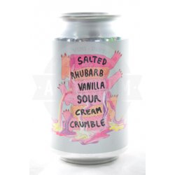 Lervig Salted Rhubarb Vanilla sour Cream Crumble Lattina 33cl - AbeerVinum