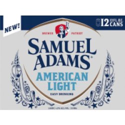 Sam Adams American Light 12oz 12pk Cn - Luekens Wine & Spirits