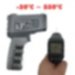 Infrared Thermometer Gun -50C to +580C (Black) 