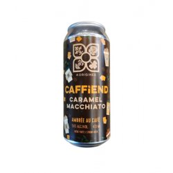 4 Origines - Caffiend Caramel Macchiato - 473ml - La Bière à Boire