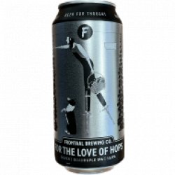 Frontaal For the Love of Hops Silver - Quadruple IPA - Speciaalbierkoning