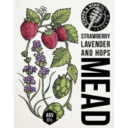 Steppe & Wind Meadery (Степь и Ветер) Strawberry Lavender & Hops Mead - Beeribo