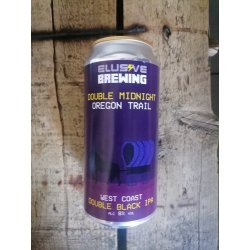 Elusive Double Midnight Oregon Trail 8% (440ml can) - waterintobeer