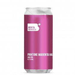 BERETA - Pantone Magenta Haze - Bereta Brewing Co.