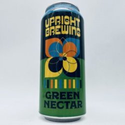 Upright Green Nectar Rustic Hazy IPA Can - Bottleworks