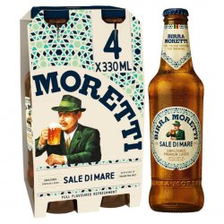 Birra Moretti Sale di Mare 4x330ml - Bot Drinks