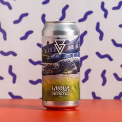 Azvex Brewing  Suburban Crocodile IPA  7.1% 440ml Can - All Good Beer