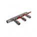 Manifold 3 vias con acoples racor Manifold 3 vias con acoples racor