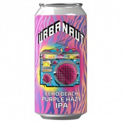 Urbanaut. Echo Beach Purple Hazy IPA  - 1 x 440ml Can - Urbanaut Brewing