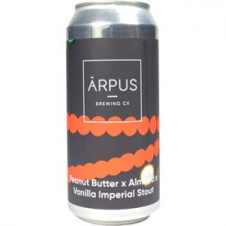 Arpus Brewing Co. Arpus Peanut Butter x Almond x Vanilla Imperial Stout - Drankenhandel Leiden / Speciaalbierpakket.nl