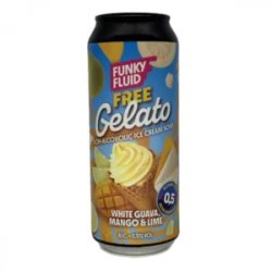 Funky Fluid Free Gelato: White Guava, Mango & Lime